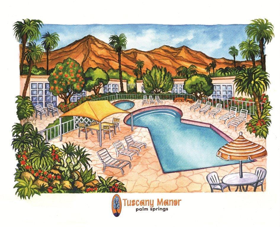 Tuscany Manor Palm Springs Buitenkant foto